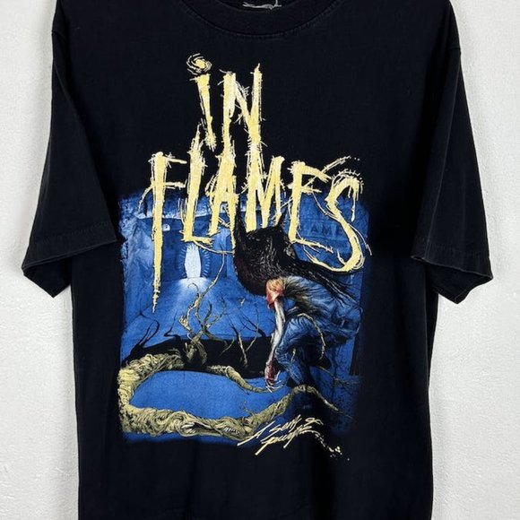 Vintage In Flames a Sense Of Purpose Album Single Stitch Tee - Picture 1 of 1